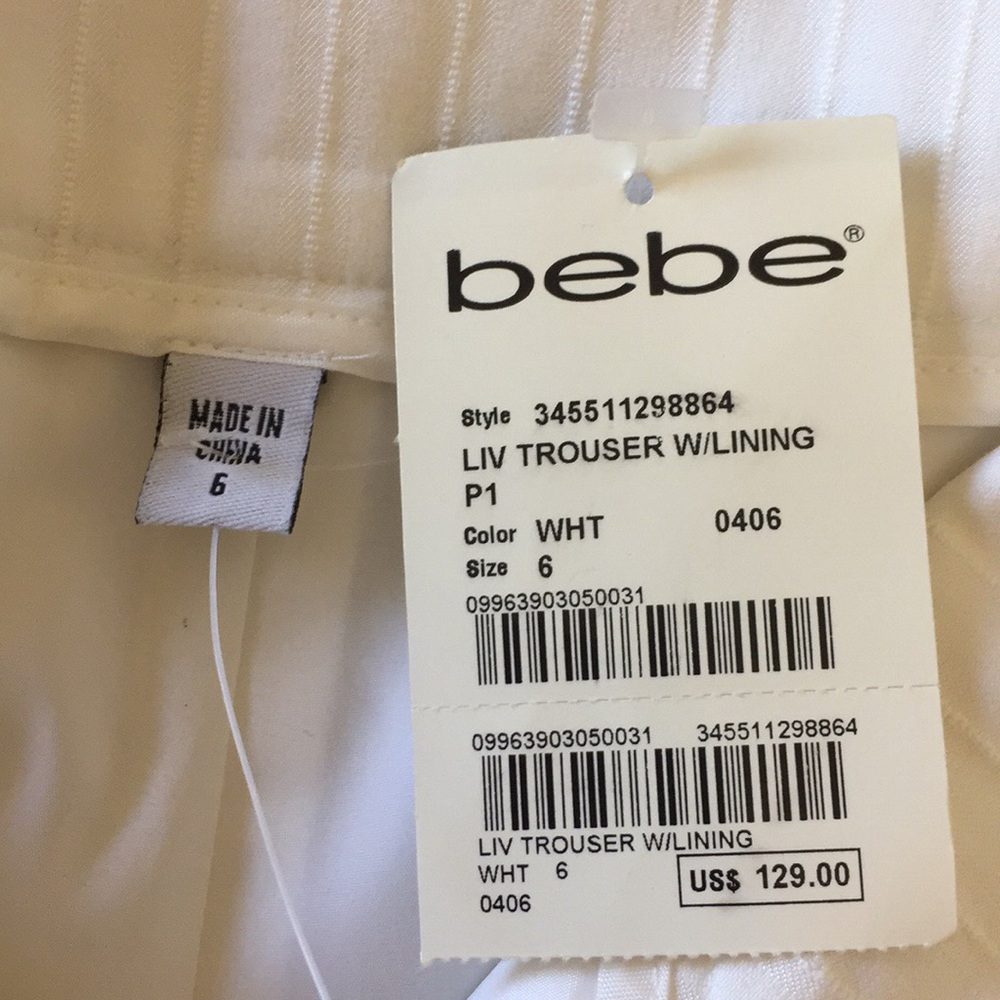 Bebe pants BNWT size S - Picture 6 of 8